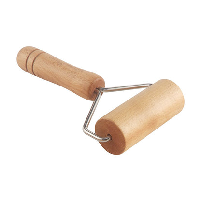 DINER WARES Acacia Wood Pizza Roller L-19 Cms x W-9.7 Cms