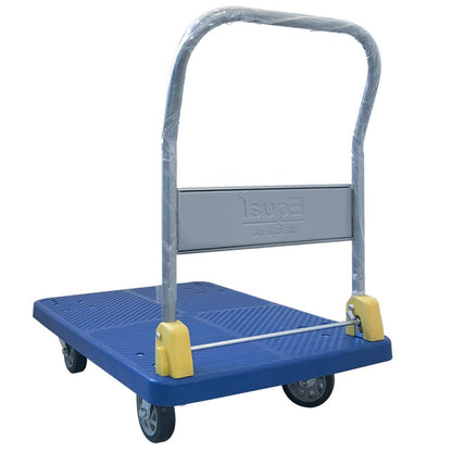 Diner Wares Platform Trolley PP with folding handle Load 450 kgs