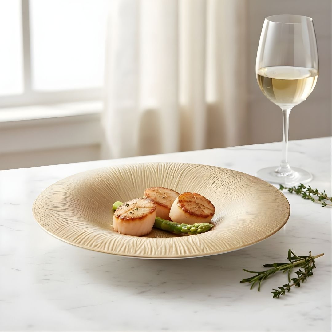 AURA Round Bowl Sage Mist