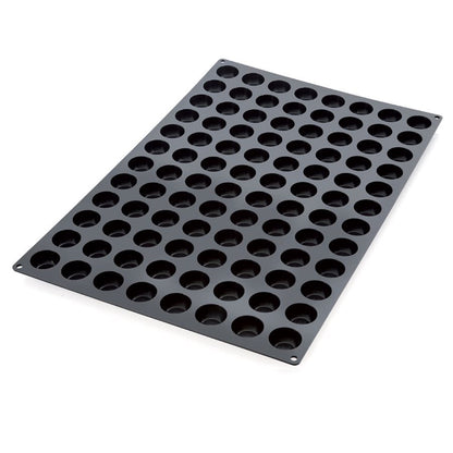 Diner Wares Black Teflon Coated Bakery Tray Mould – Round Shape - 60 x 40 cm