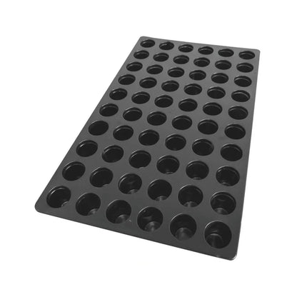Diner Wares Black Teflon Coated Bakery Tray Mould – Round Shape - 60 x 40 cm