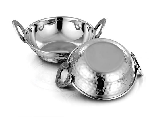 DW Karahi SS Hammered Single Wall Wire Handle