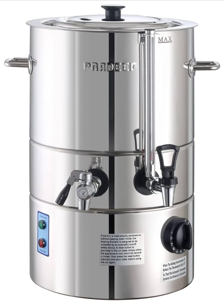 PRADEEP INSULATED PASTEURIZER (MILK BOILER) with 2 Taps