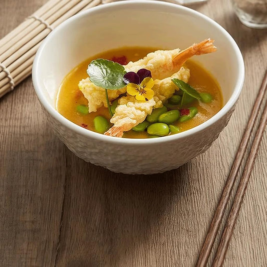 ROKA White Matt Soup Bowl