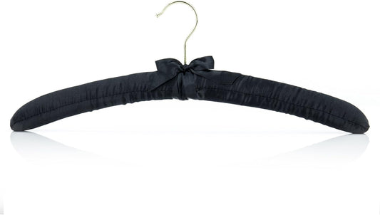 DINER WARES Satin Hanger Black