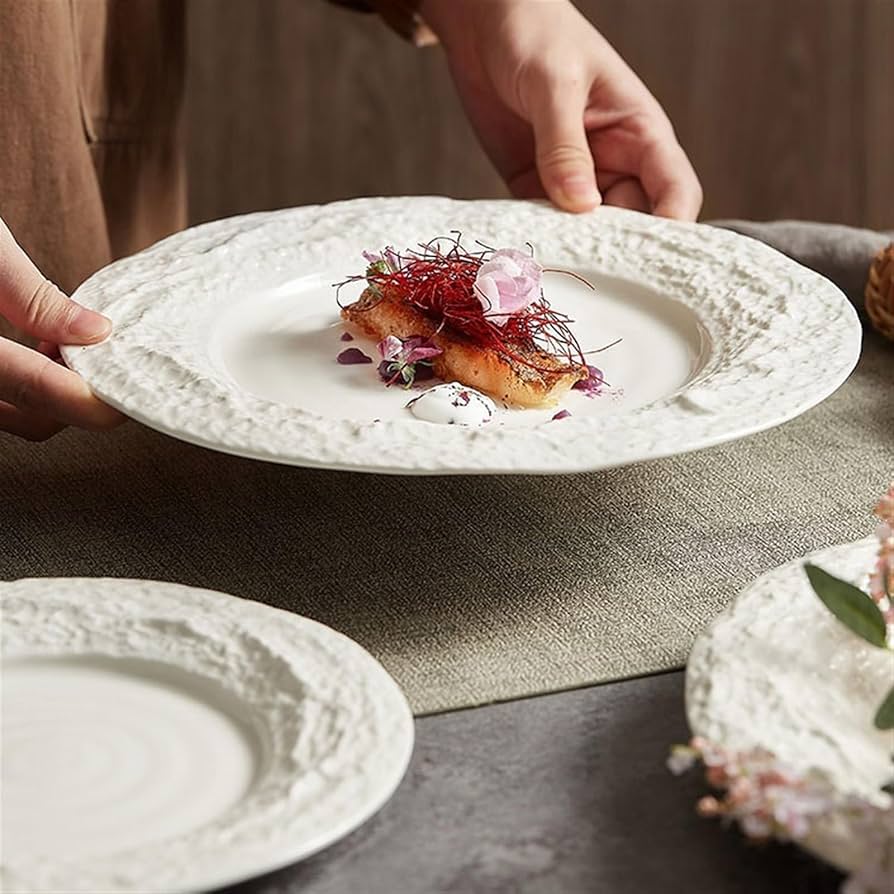 ROKA White Matt Dinner Plate