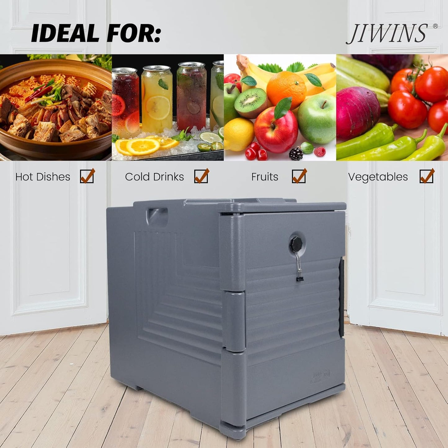 JIWINS Single Wall Food Carrier JW- SIF
