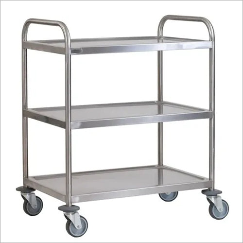 DINER WARES Clearing Trolley 3 Tier 75 x 40 x 83 cm SS