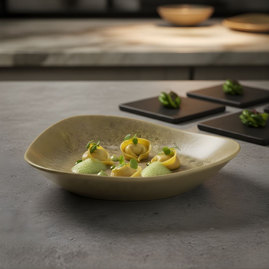 AURA Triangular Platter