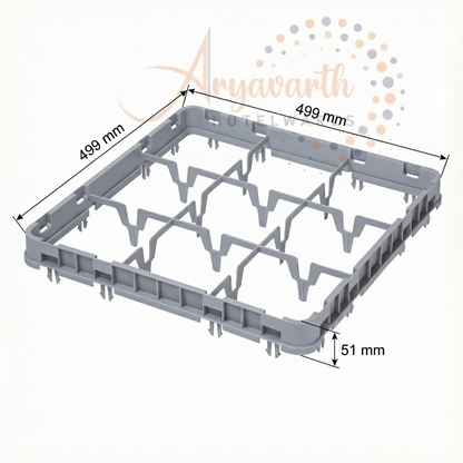DW Glass Washing and Storage Rack 9 - Compartment
