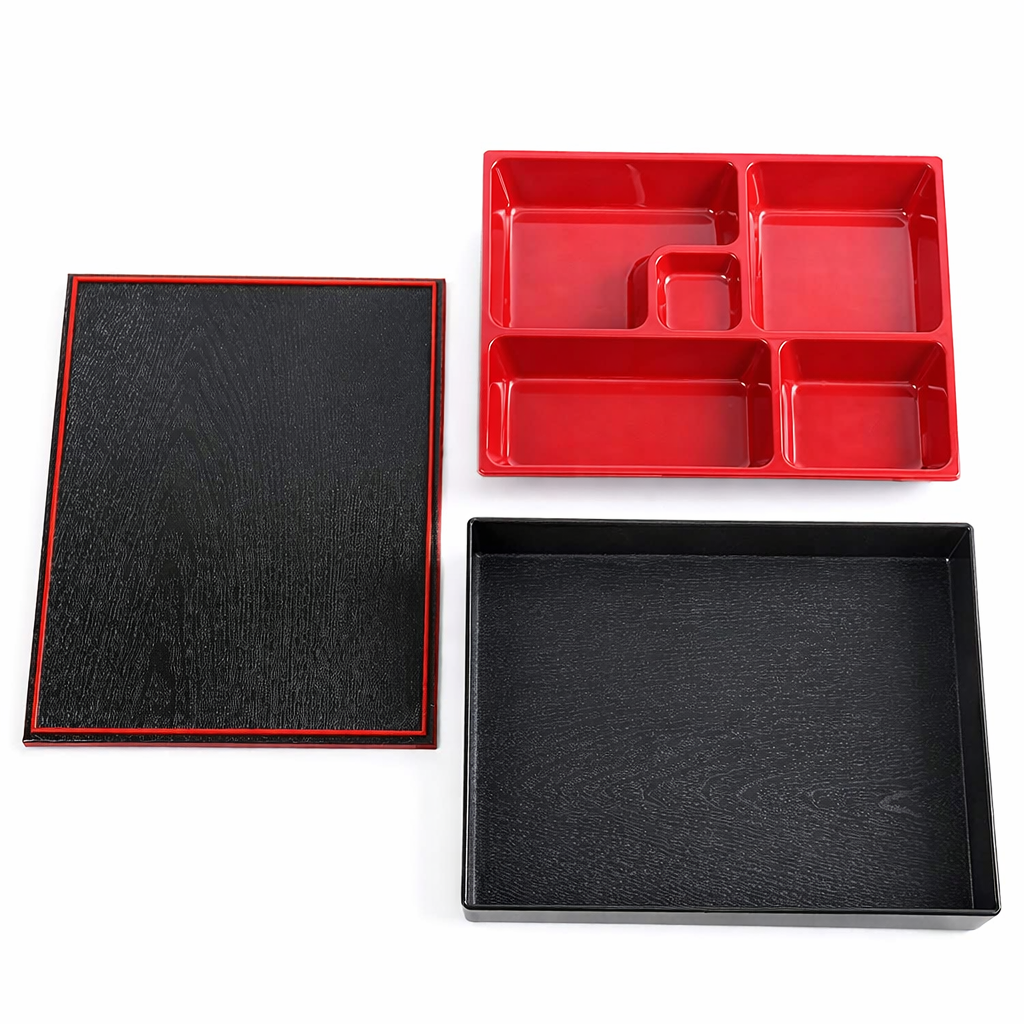 Dinerware  Bento Lunch Box – 6 Compartment Without Bowl