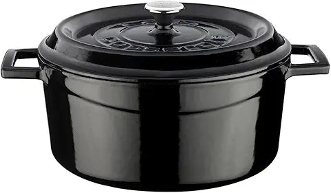 LAVA Enameled Cast Iron Round Casserole - Premium Dutch Oven Series
