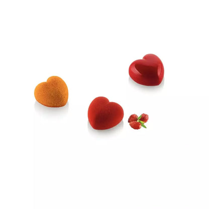 " SILIKOMART Professional Valentine Cake Moulds - CUORE XS"