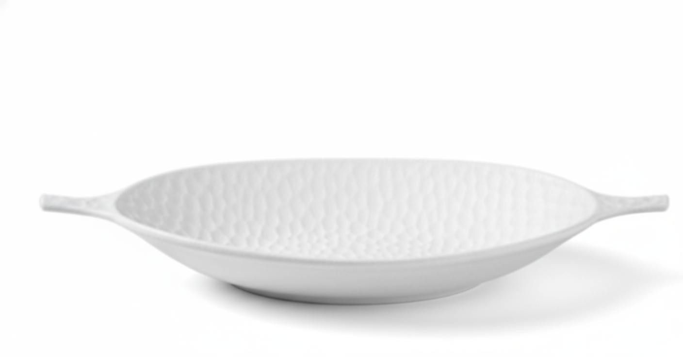 AURA Dotted Texture Oval with Handles