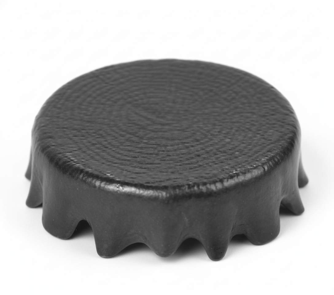 AURA Round Textured Stand Charcoal Black