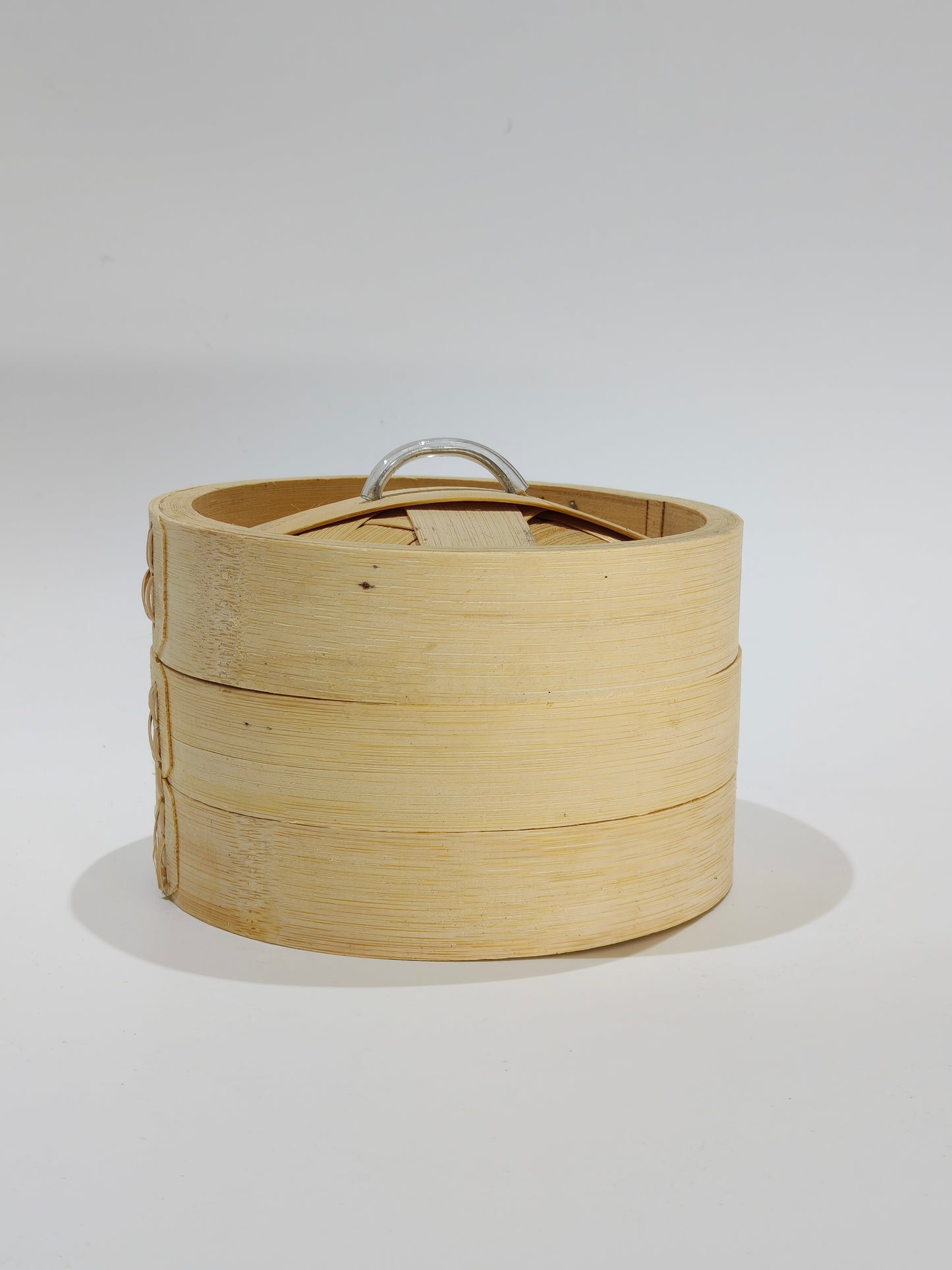 DINER WARES Dim Sum Basket with SS Ring 2 Layer + lid