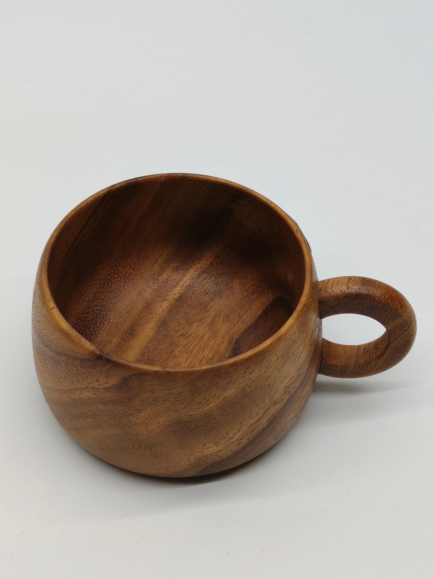 DINER WARES Acacia Wood Coffee Mug L-8.5 x H-5 Cms