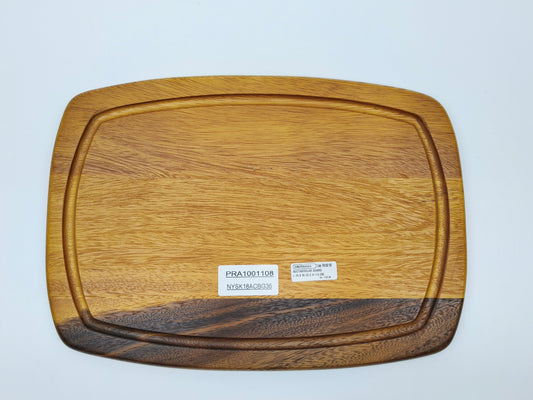 DINER WARES Acacia Wood Rectangular  Pizza Cheese Board L-36 x W-25 x H-1.5 Cms