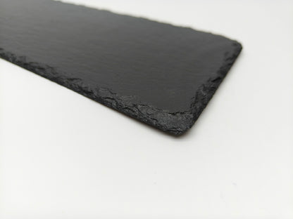 DINER WARES Stone Slate Premium with Chipped Edge for Food Service