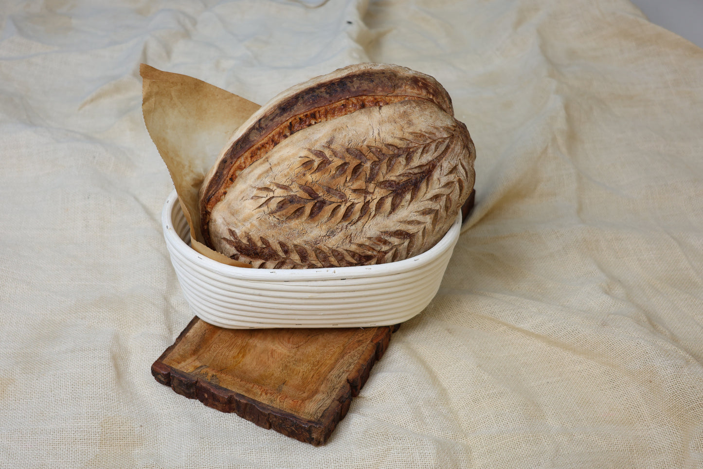 Diner Wares Rattan Oval Bread Proofing Basket