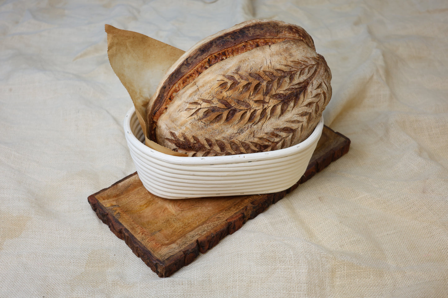 Diner Wares Rattan Oval Bread Proofing Basket