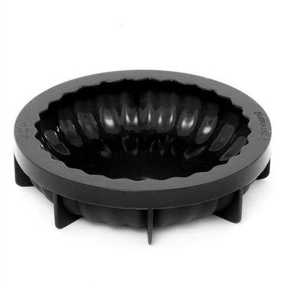 PAVONI 3D Pavo cake Silicon Mould  Plissee 1000ml KE013S