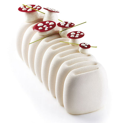 PAVONI 3D Pavo cake Silicone Mould Creme 1000ml KE022S