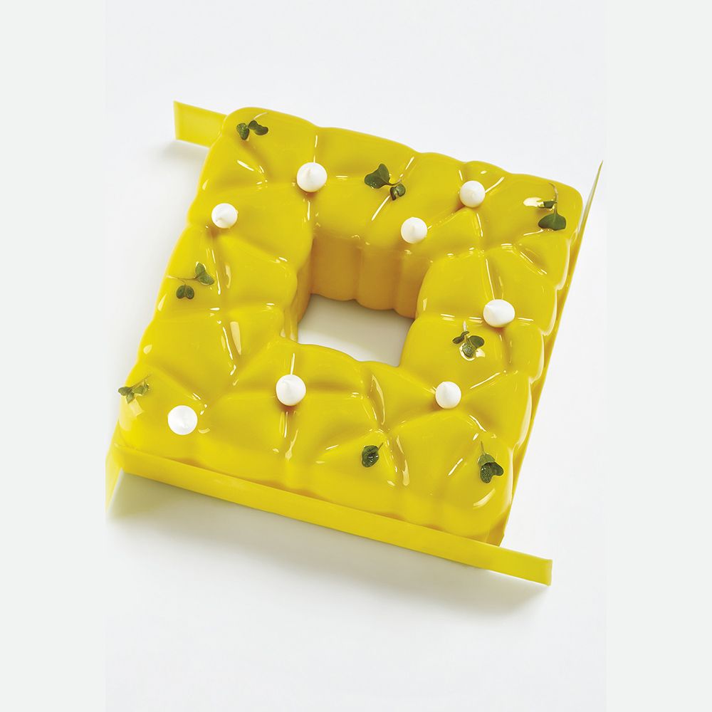 PAVONI 3D Pavocake Silicone Mould Square 1000ml KE037S