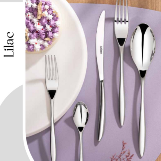 ARIANE Lilac Cutlery