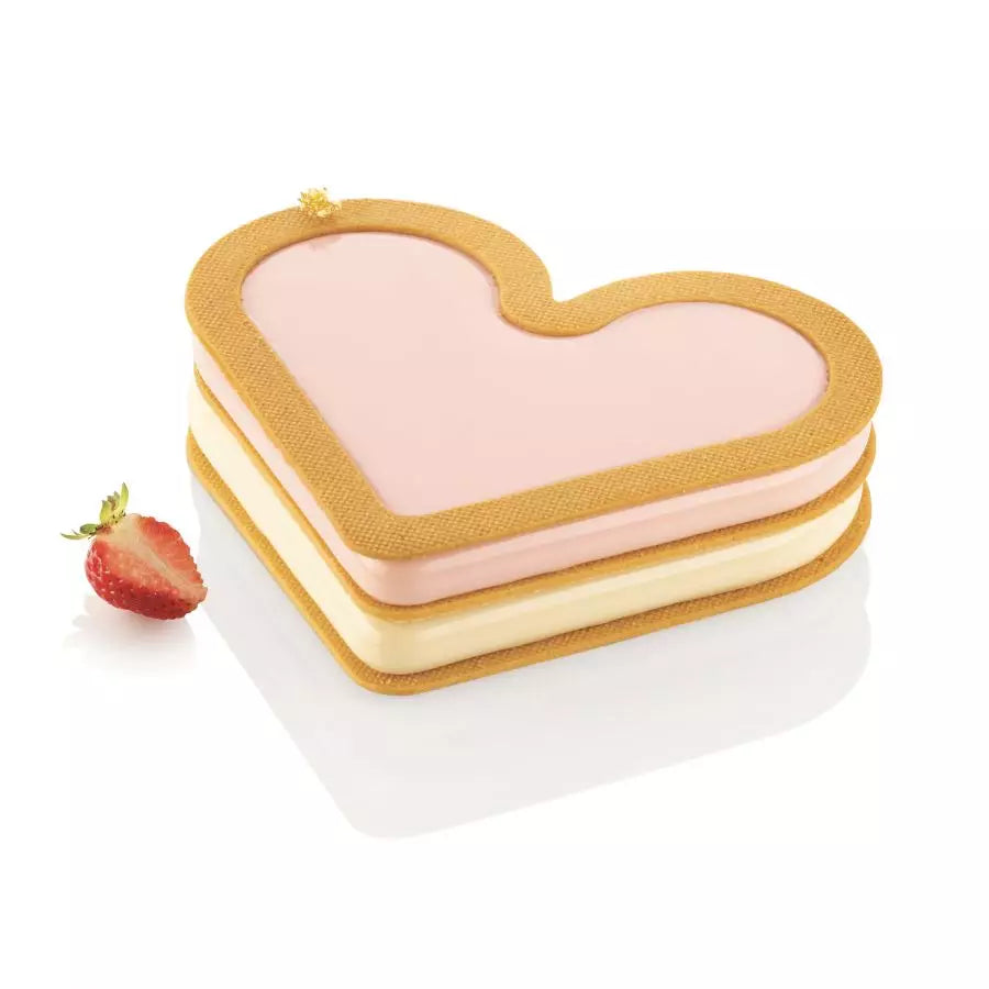 SILIKOMART Professional Valentine Cake Moulds - Love Story
