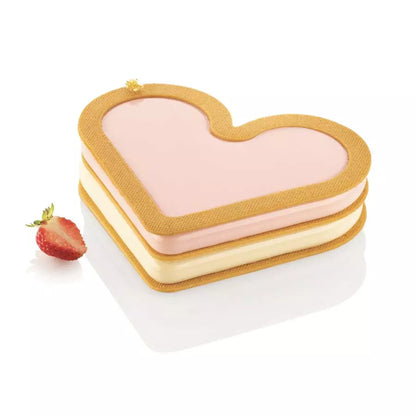 SILIKOMART Professional Valentine Cake Moulds - Love Story