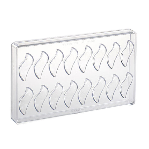 Martellato Waves Chocolate Mold – 16 Cavities