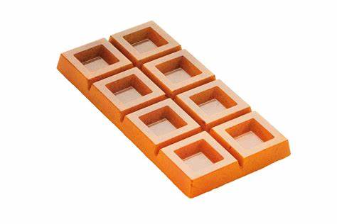 Martellato Bar Block Chocolate Mold – 3 Cavities