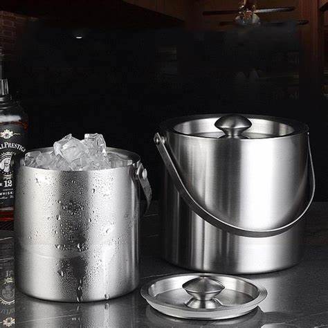 DINER WARES Ice Bucket (Double Wall) SS