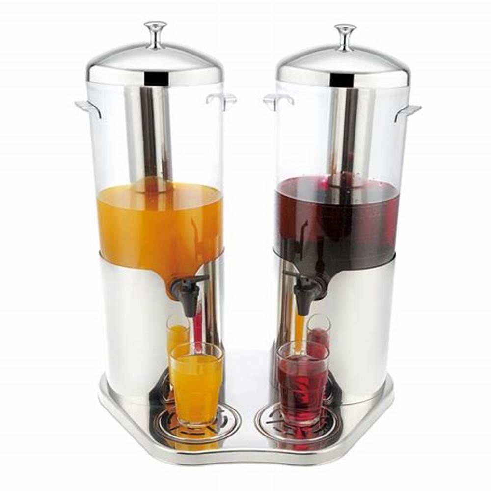 SUNNEX Marbella Juice Dispenser Double 5 ltr. each PC / SS
