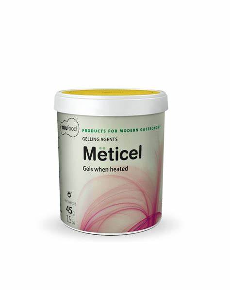 100% CHEF Meticel, Gels when heated, 250G [Molecular Gastronomy]