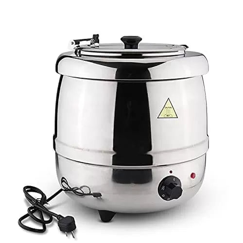 DINER WARES Soup Warmer Stainless Steel 10 ltr