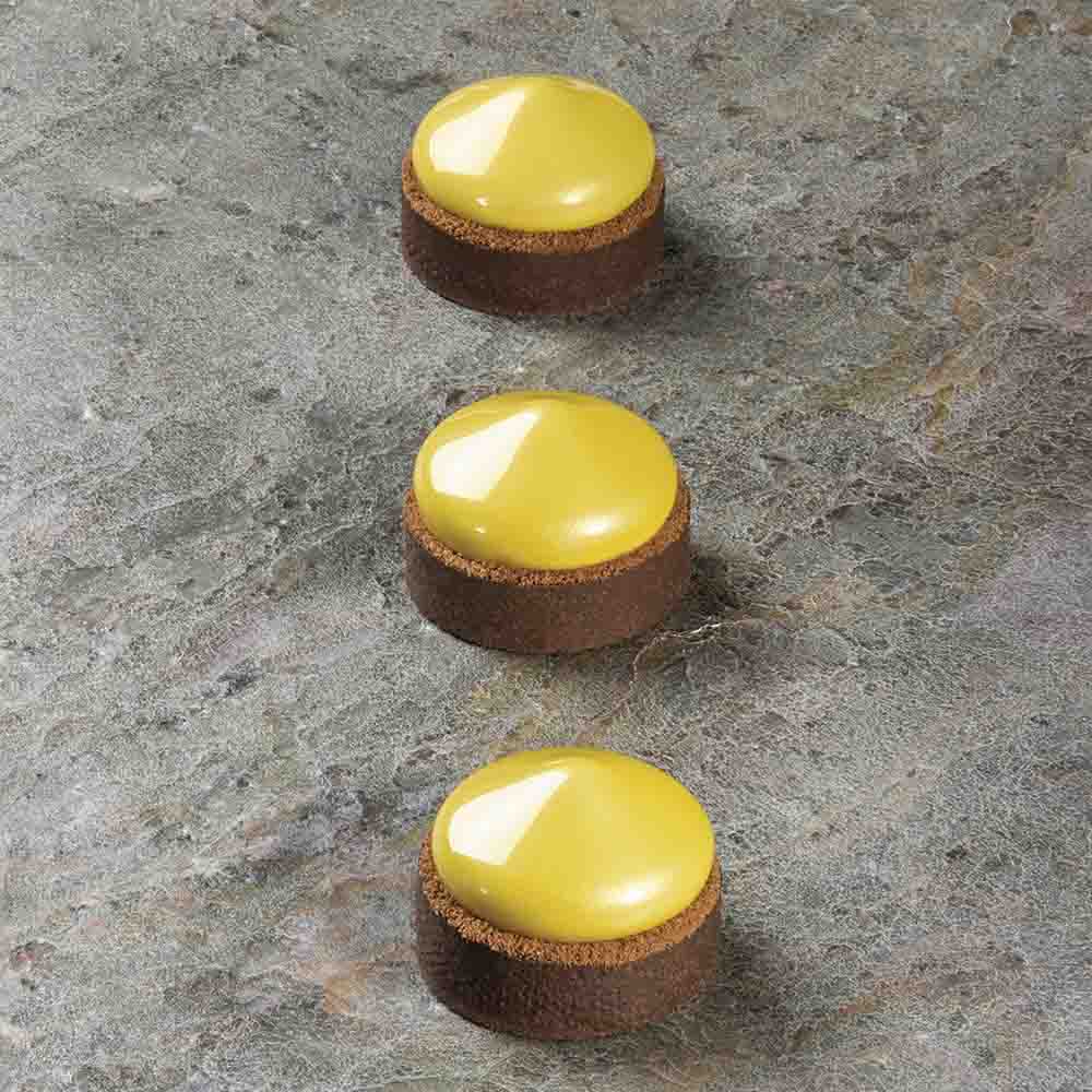 PAVONI Pavoflex Silicone Mould 300 x 175 mm Frisbee 48 ml Px3208S