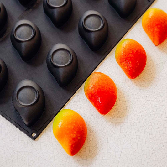 PAVONI 3D Pavoflex Silicone Mould  400 x 300 mm Mango 95ml Px43104S