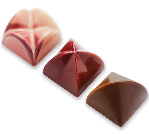 Martellato Cross Chocolate Mold – 28 Cavities