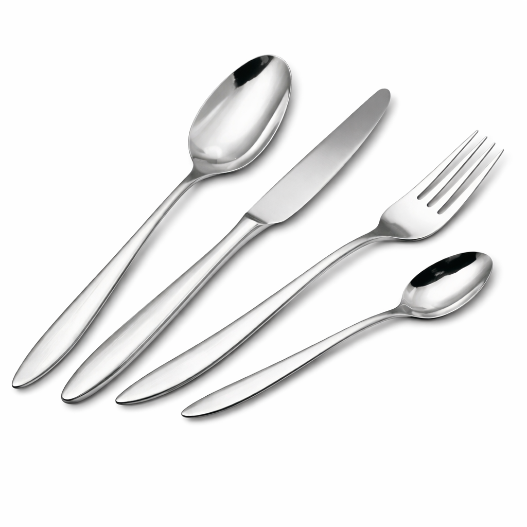 MONTELLI Romarino 18/10 Stainless Steel Cutlery – 3.5 mm Premium Cutlery | Restaurant Quality