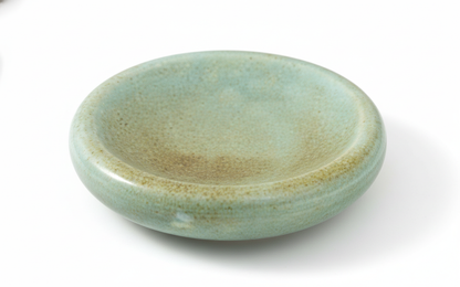 AURA Round Pedestal Bowl Aqua