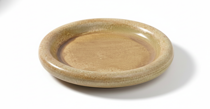 AURA Round Pedestal Plate Sablestone