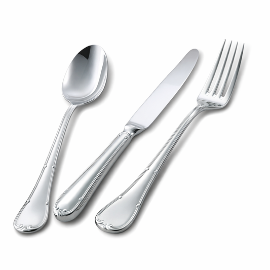 MONTELLI Ruban 18/10 Stainless Steel Cutlery – 4 mm Premium Heavy Duty | Professional Use