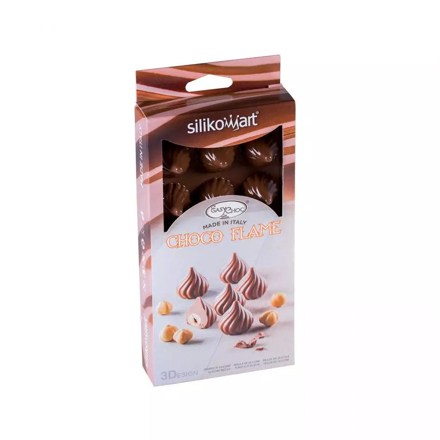 SILIKOMART Professional Valentine Cake Moulds - SCG47 CHOCO FLAME
