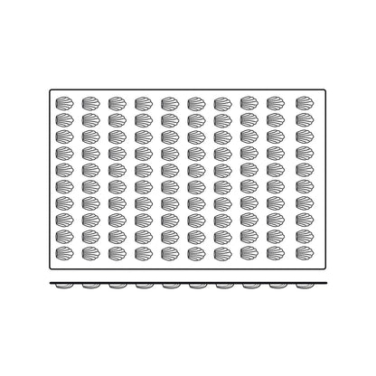SILIKOMART Silicon Mini Madeleine Mould SQ018
