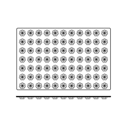 SILIKOMART Silicon mould Mini Charlotte SQ034