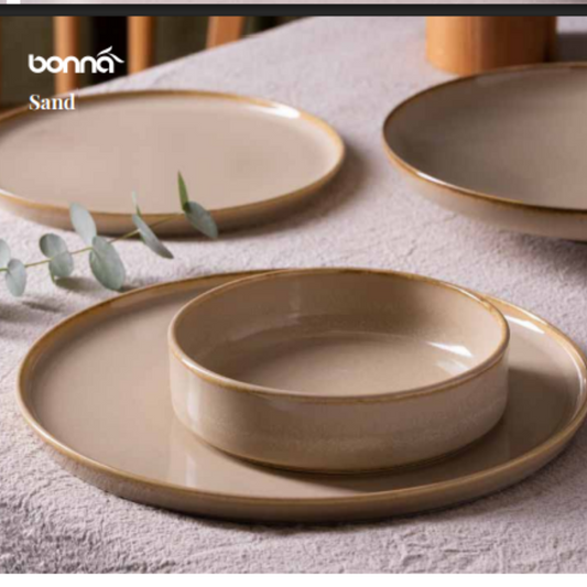 BONNA Sand Crockery