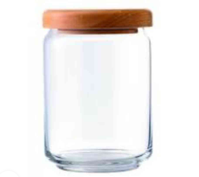 OCEAN Pop Jar (Wooden Lid)