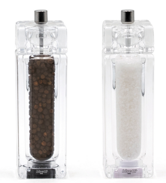 BISETTI Como Series  Pepper and Salt Mill BIS02.00839S.000